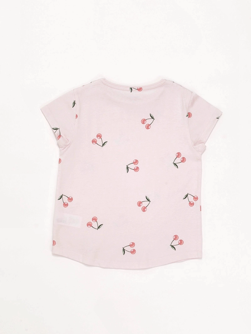 POLERA NIÑA HARVEST MANGA CORTA PRINT - 4