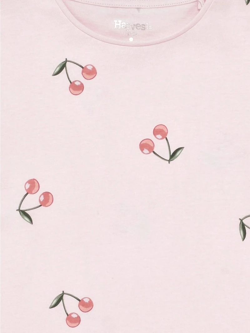 POLERA NIÑA HARVEST MANGA CORTA PRINT - 5