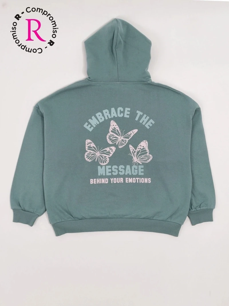 POLERÓN NIÑA INDEX TEEN CAPUCHA OVERSIZE - 3
