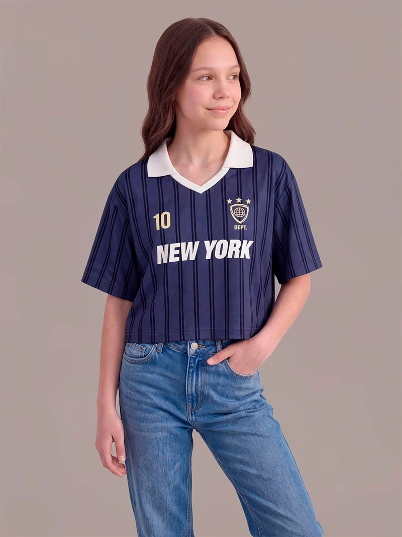 POLERA NIÑA INDEX TEEN MANGA CORTA - 1