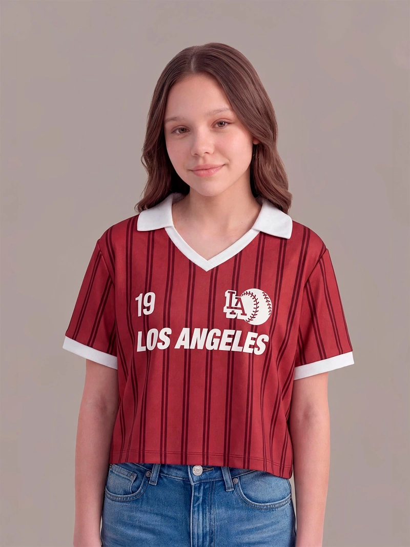 POLERA NIÑA INDEX TEEN MANGA CORTA - 1