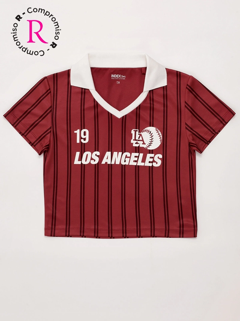 POLERA NIÑA INDEX TEEN MANGA CORTA - 3