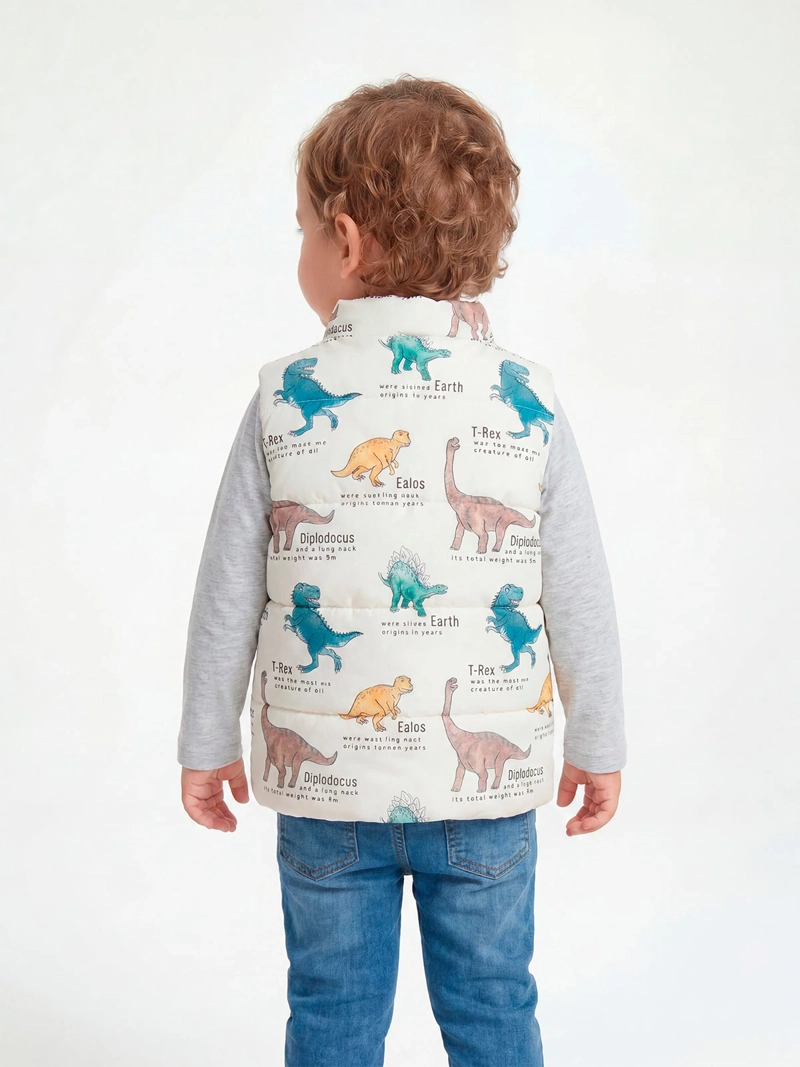 CHAQUETA NIÑO BABY HARVEST SIN MANGAS ESTAMPADO - 2