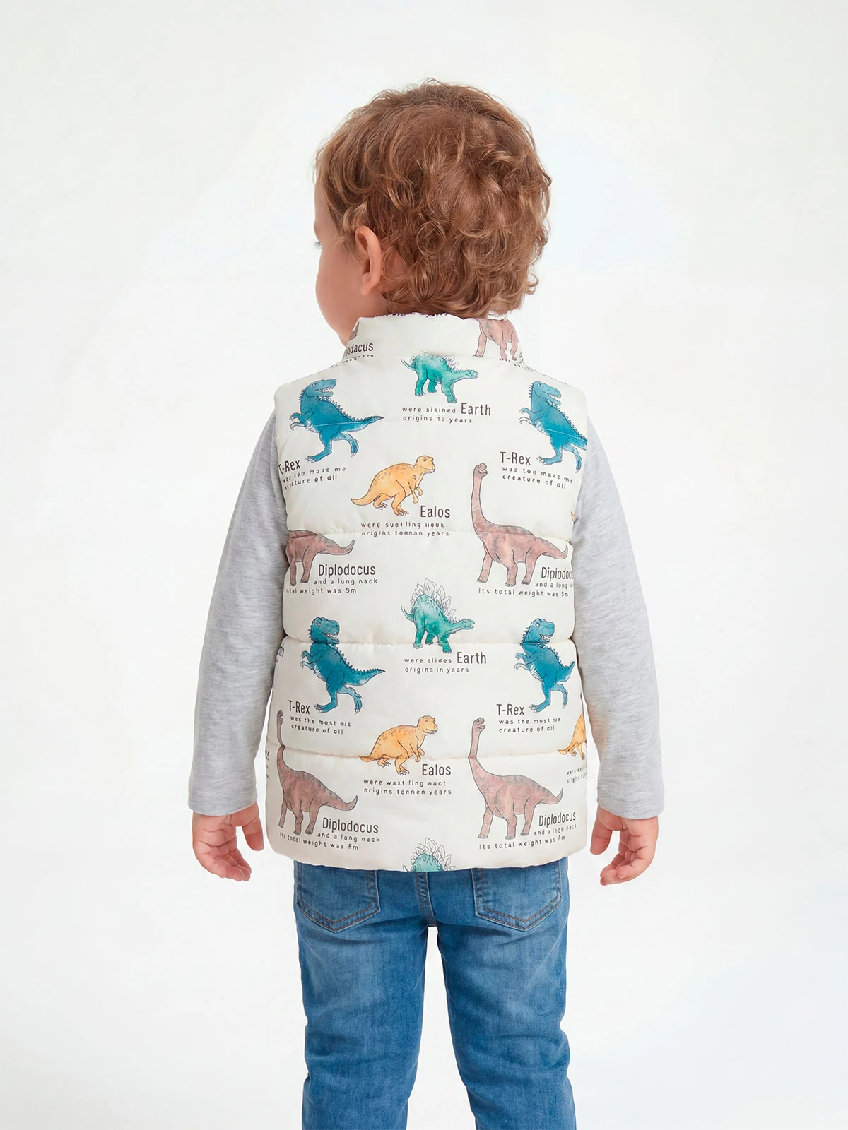 CHAQUETA NIÑO BABY HARVEST SIN MANGAS ESTAMPADO - 2