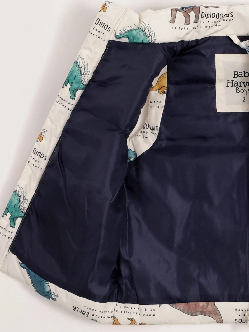 CHAQUETA NIÑO BABY HARVEST SIN MANGAS ESTAMPADO - 5