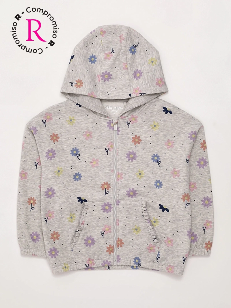 POLERÓN NIÑA HARVEST ALGODÓN HOODIE - 3
