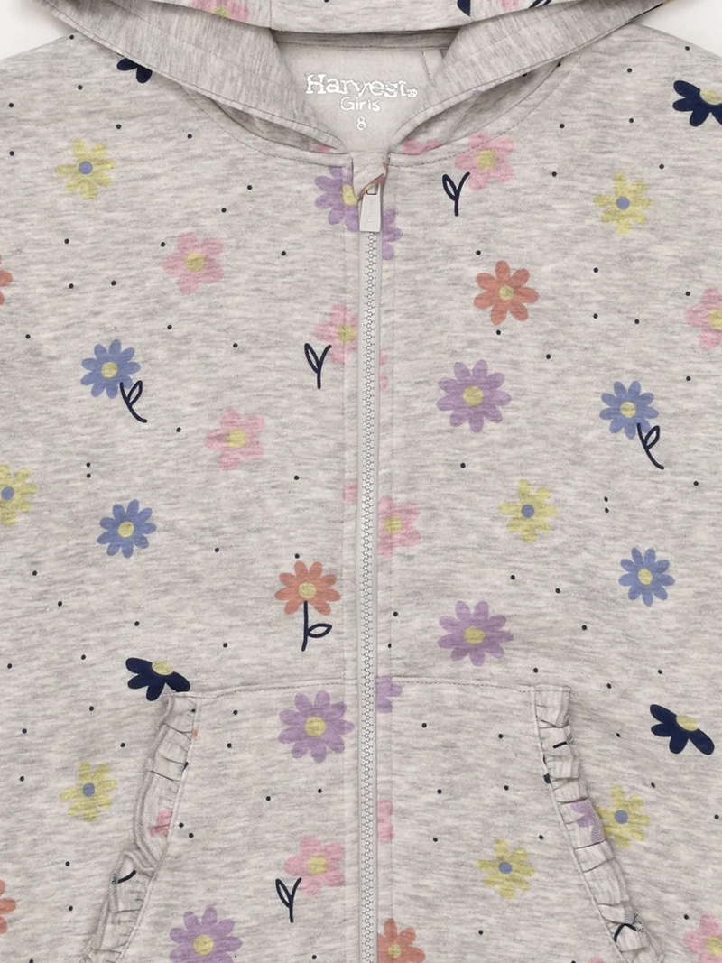 POLERÓN NIÑA HARVEST ALGODÓN HOODIE - 5