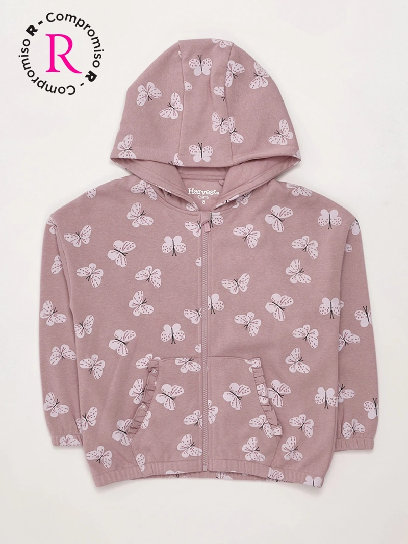 POLERÓN NIÑA HARVEST ALGODÓN HOODIE - 3