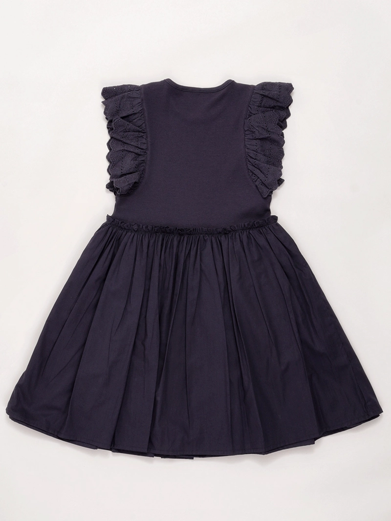 VESTIDO NIÑA HARVEST ALGODÓN CORTO VUELOS - 4
