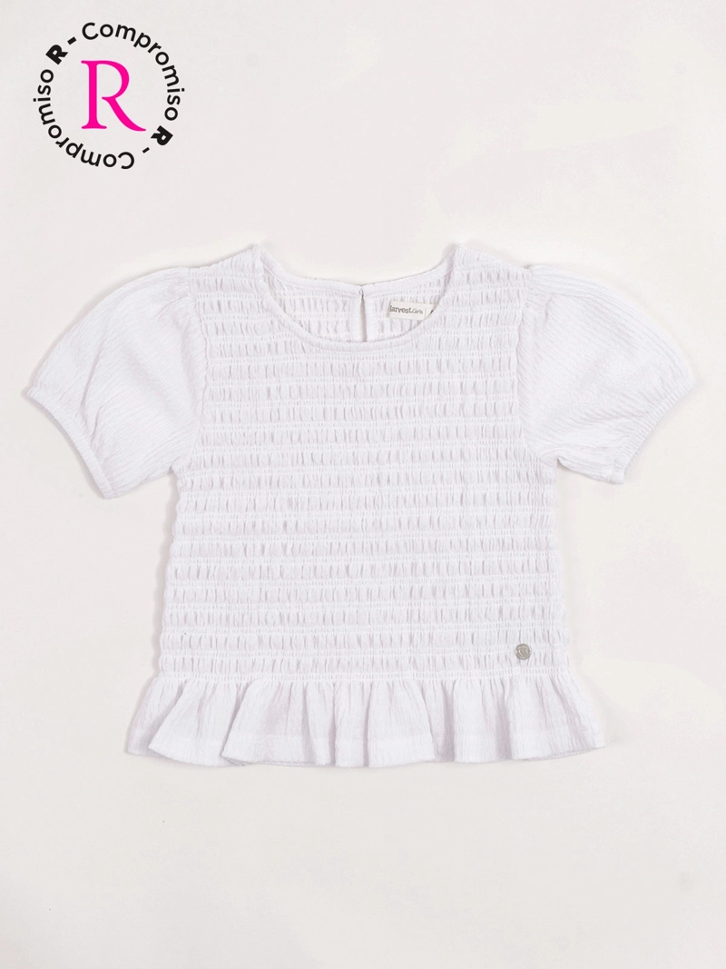 POLERA NIÑA HARVEST MANGA CORTA - 3