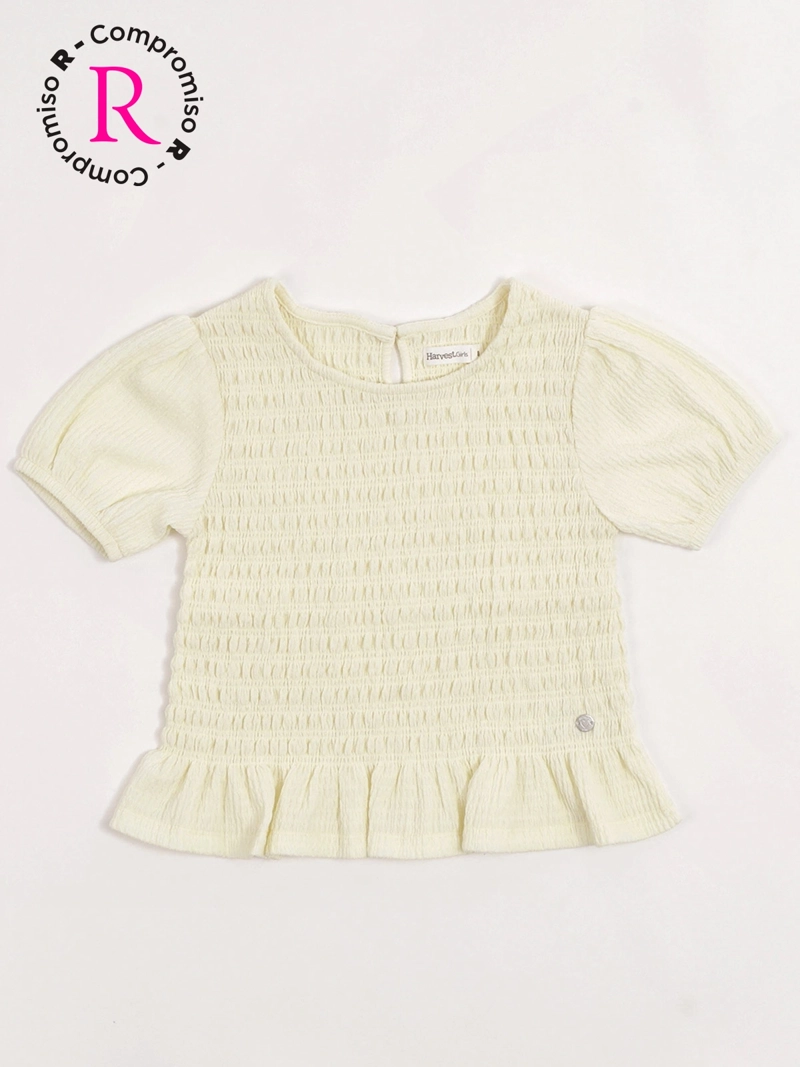 POLERA NIÑA HARVEST MANGA CORTA - 3