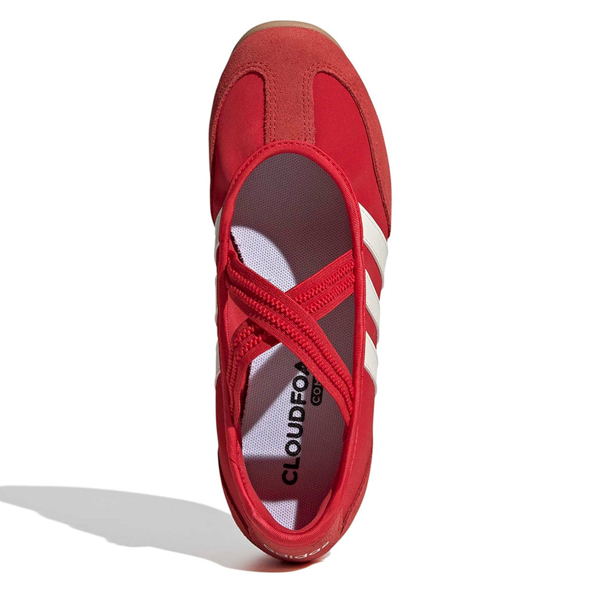 BALLERINAS MUJER ADIDAS ROJO BARREDA MARY JANE - 5