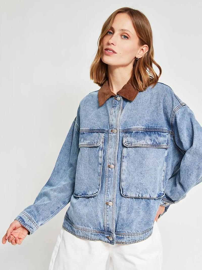 CHAQUETA MUJER MARQUIS ALGODÓN DENIM - 2
