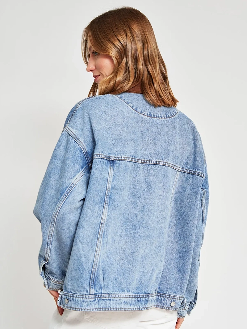 CHAQUETA MUJER MARQUIS ALGODÓN DENIM - 3