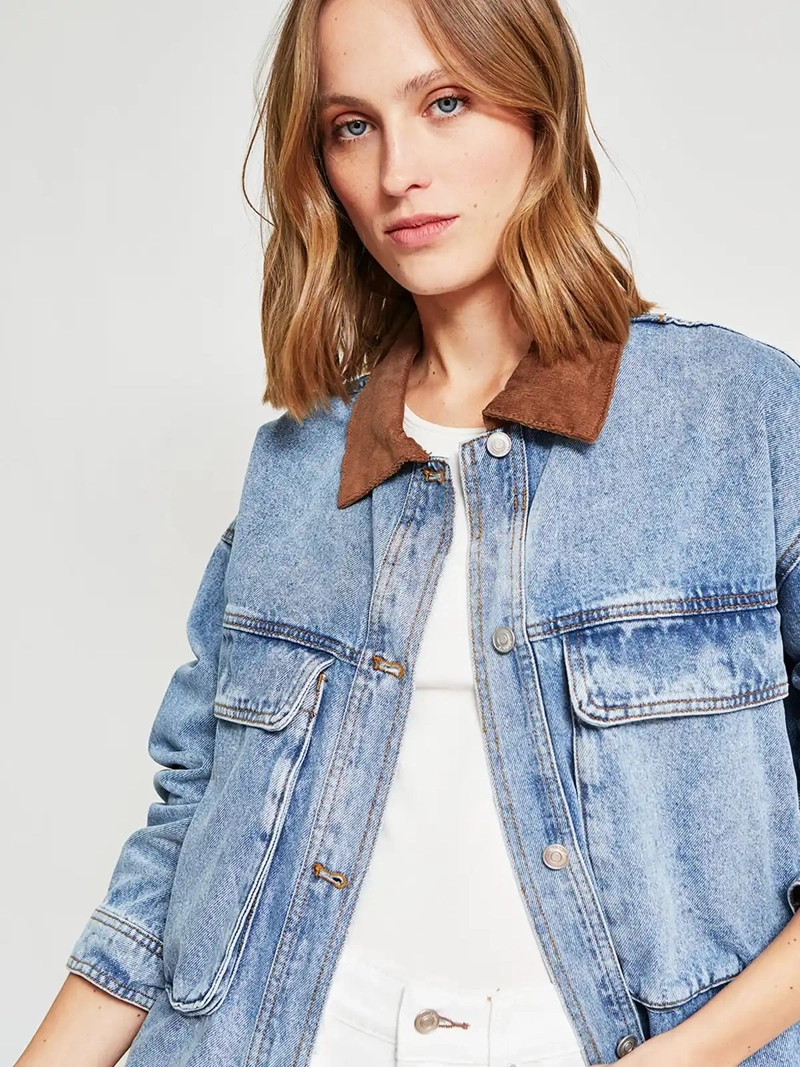 CHAQUETA MUJER MARQUIS ALGODÓN DENIM - 4