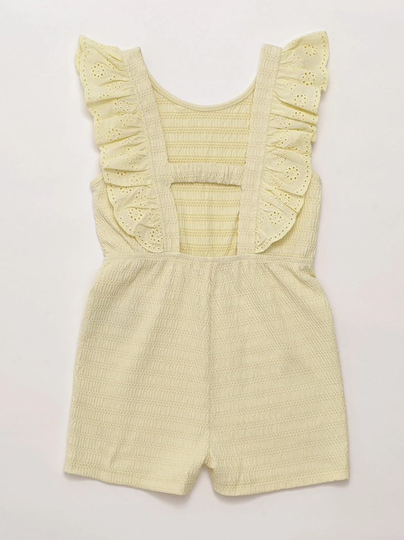ENTERITO NIÑA HARVEST ALGODÓN CORTO BRODERIE - 4