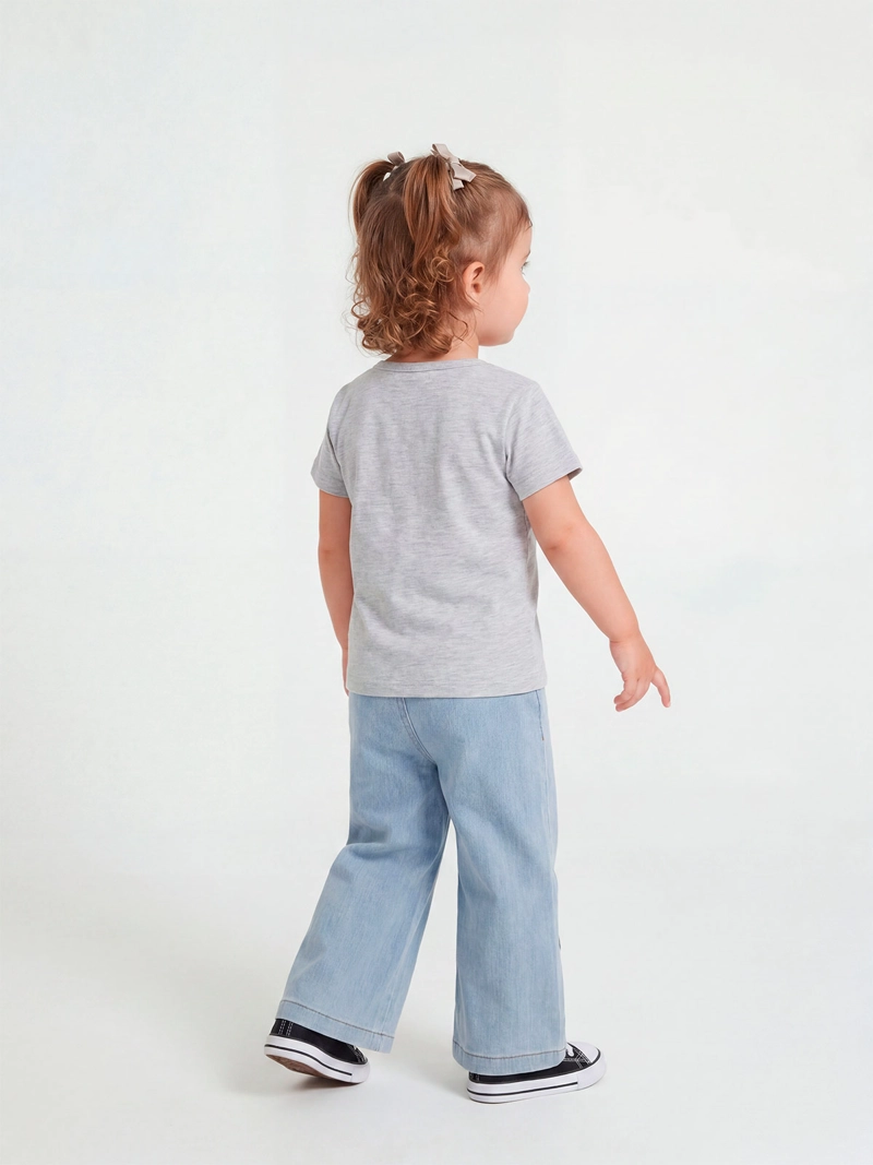 JEANS NIÑA BABY HARVEST ALGODÓN ANCHO - 2