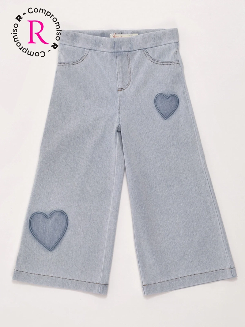 JEANS NIÑA BABY HARVEST ALGODÓN ANCHO - 3