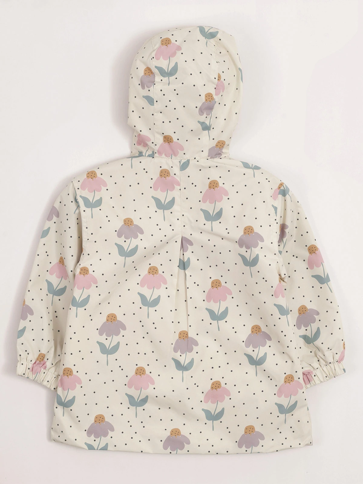 CHAQUETA NIÑA BABY HARVEST CORTAVIENTO CAPUCHA ESTAMPADO - 4