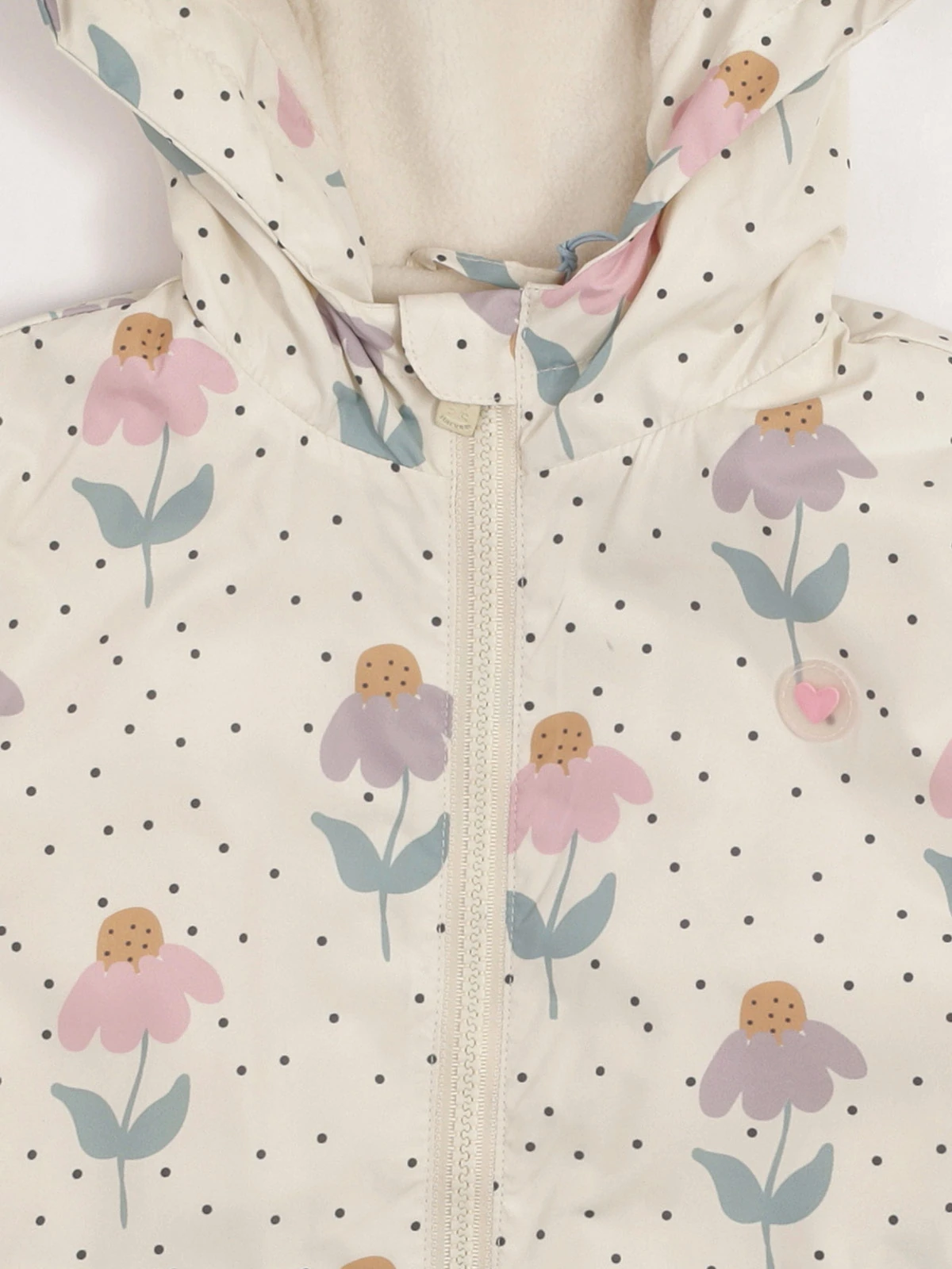 CHAQUETA NIÑA BABY HARVEST CORTAVIENTO CAPUCHA ESTAMPADO - 6