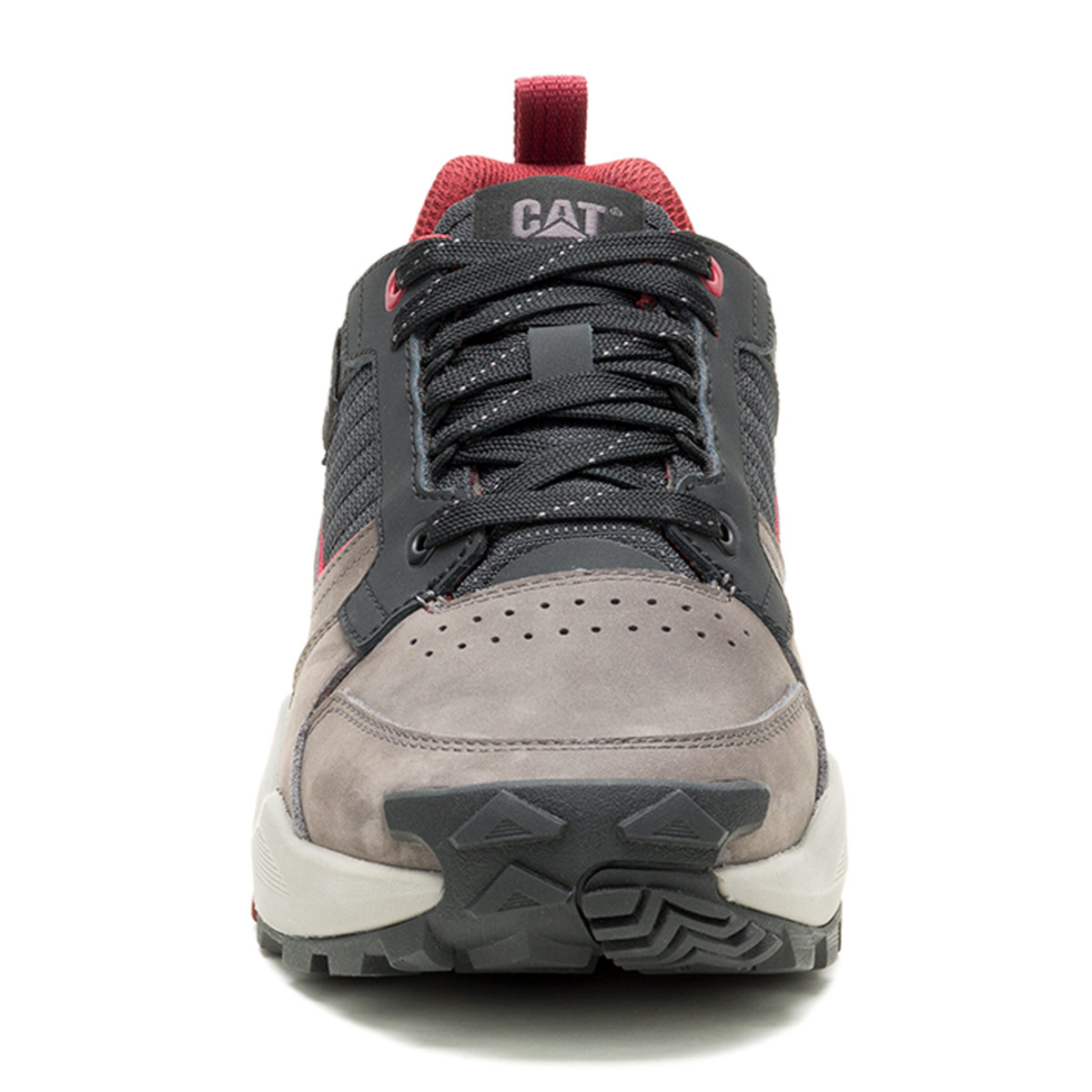 ZAPATILLAS HOMBRE CATERPILLAR URBANAS GRIS GRAPPLE LEATHER CUERO - 2