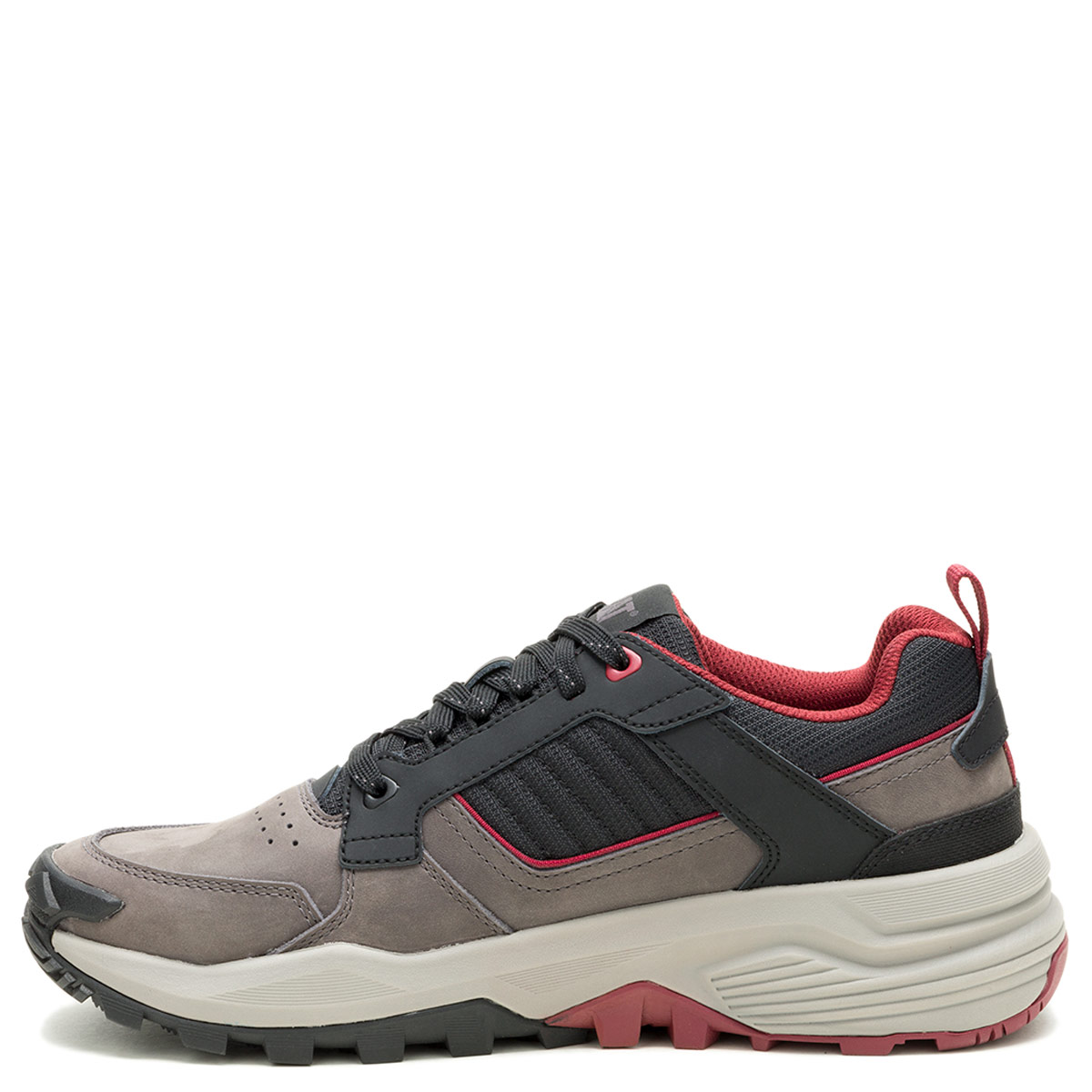 ZAPATILLAS HOMBRE CATERPILLAR URBANAS GRIS GRAPPLE LEATHER CUERO - 3