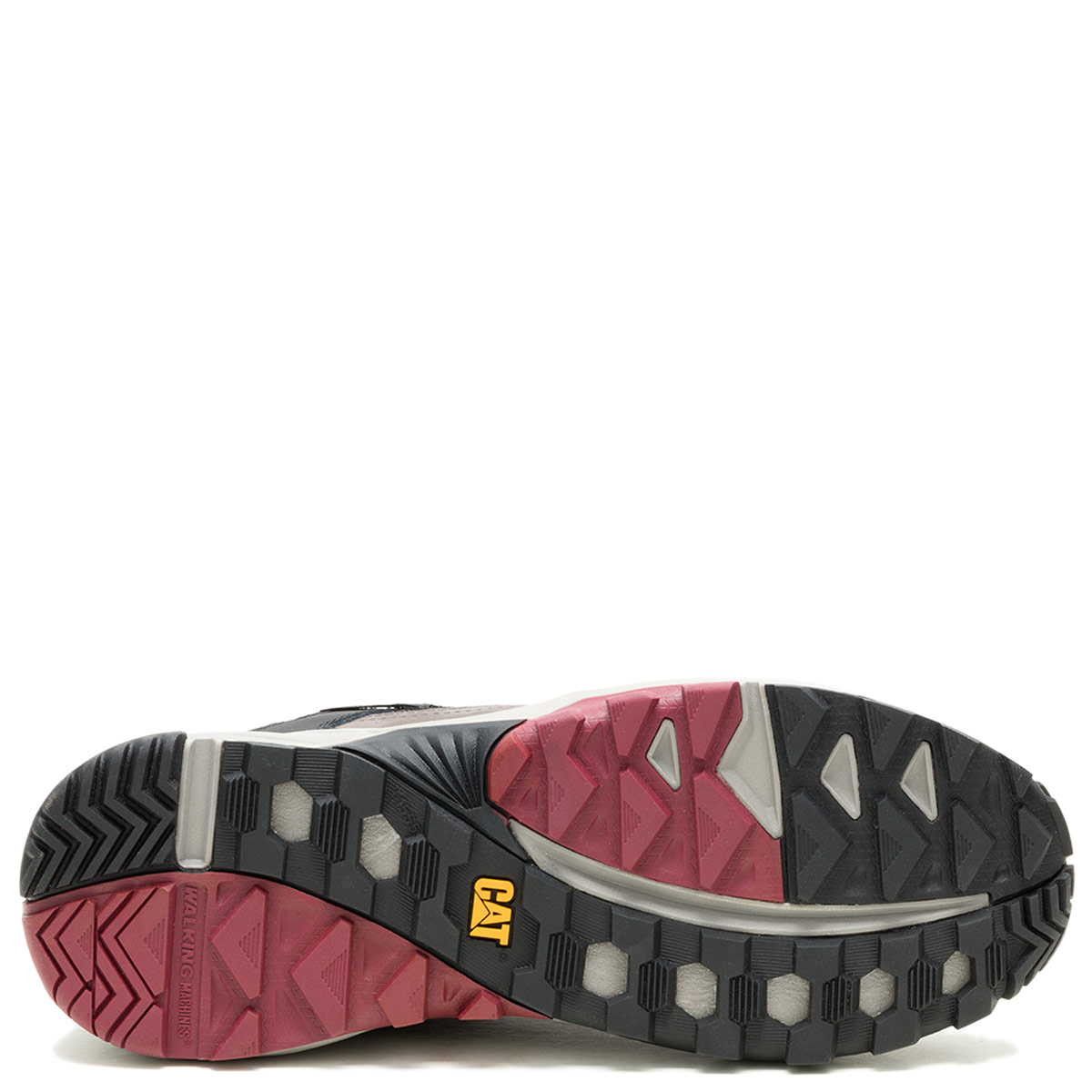 ZAPATILLAS HOMBRE CATERPILLAR URBANAS GRIS GRAPPLE LEATHER CUERO - 6