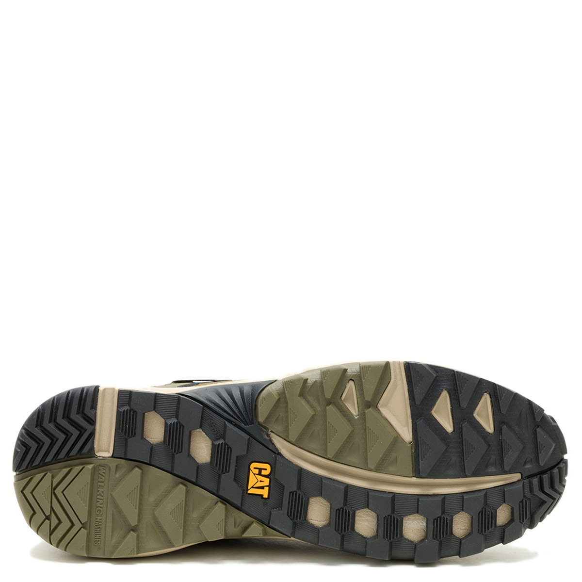 ZAPATILLAS HOMBRE CATERPILLAR URBANAS VERDE GRAPPLE LEATHER CUERO - 7