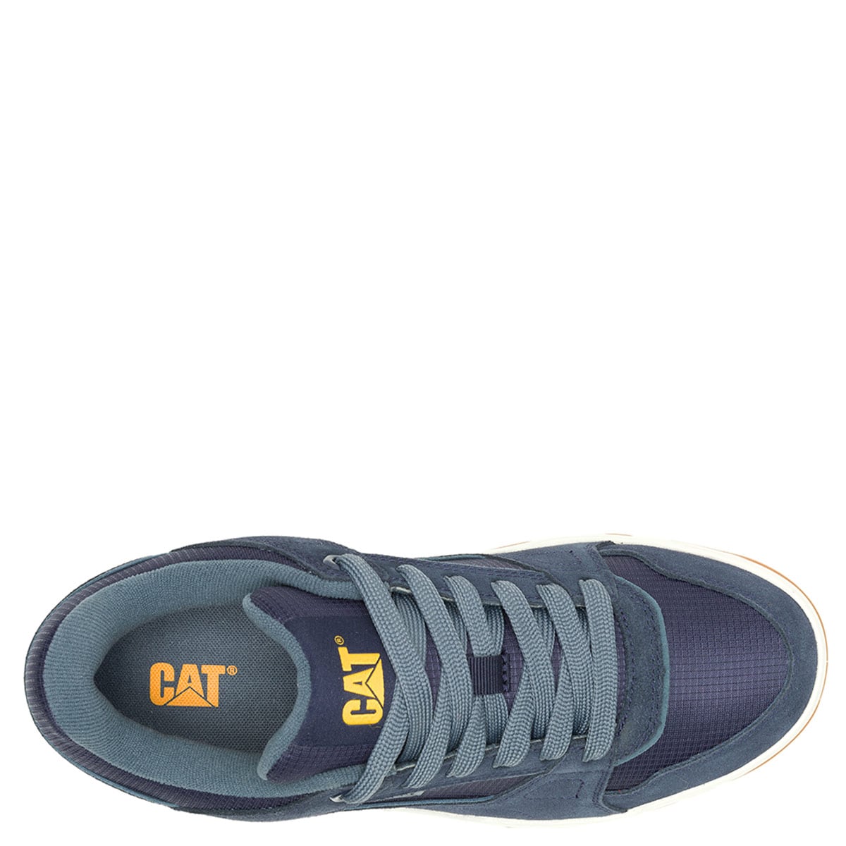 ZAPATILLAS HOMBRE CATERPILLAR URBANAS AZUL THEOREM CUERO - 5