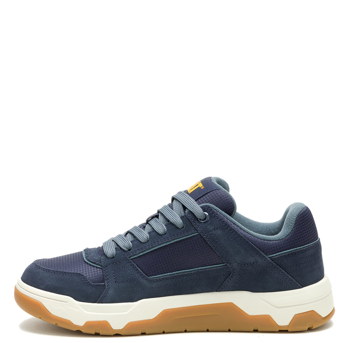 ZAPATILLAS HOMBRE CATERPILLAR URBANAS AZUL THEOREM CUERO - 4