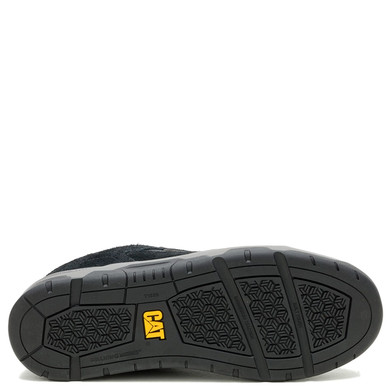 ZAPATILLAS HOMBRE CATERPILLAR URBANAS NEGRO THEOREM CUERO - 6