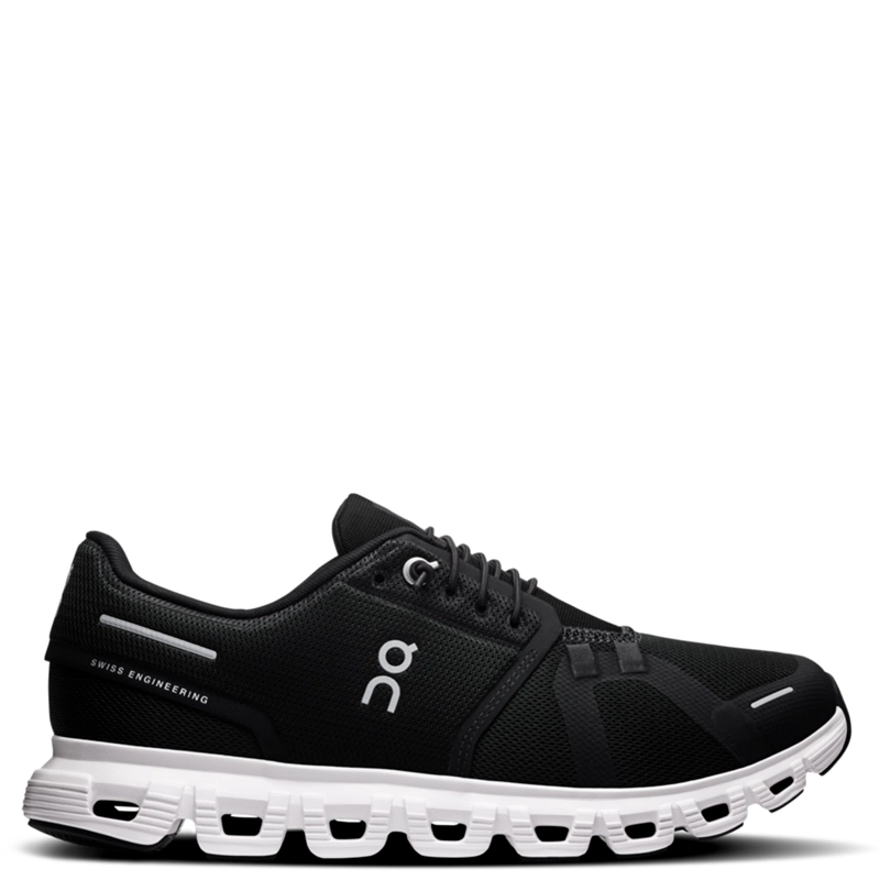 ZAPATILLAS MUJER ON CASUALES NEGRO CLOUD 6