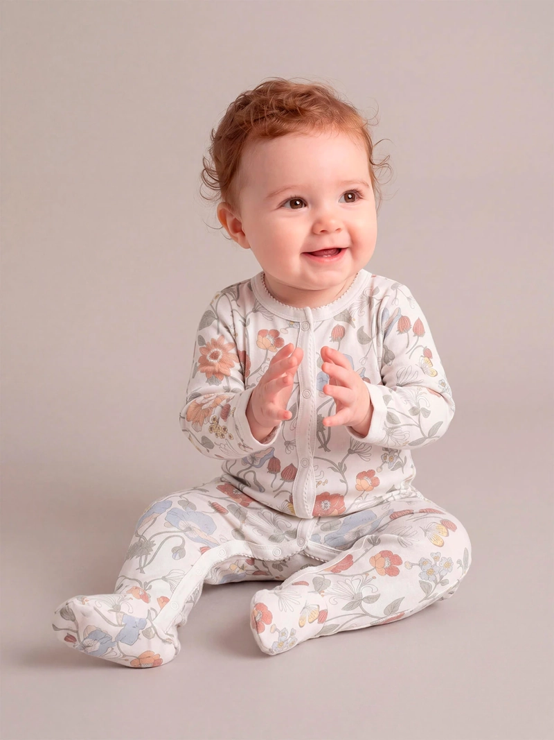 OSITO NIÑA BABY HARVEST ALGODÓN ESTAMPADO - 1