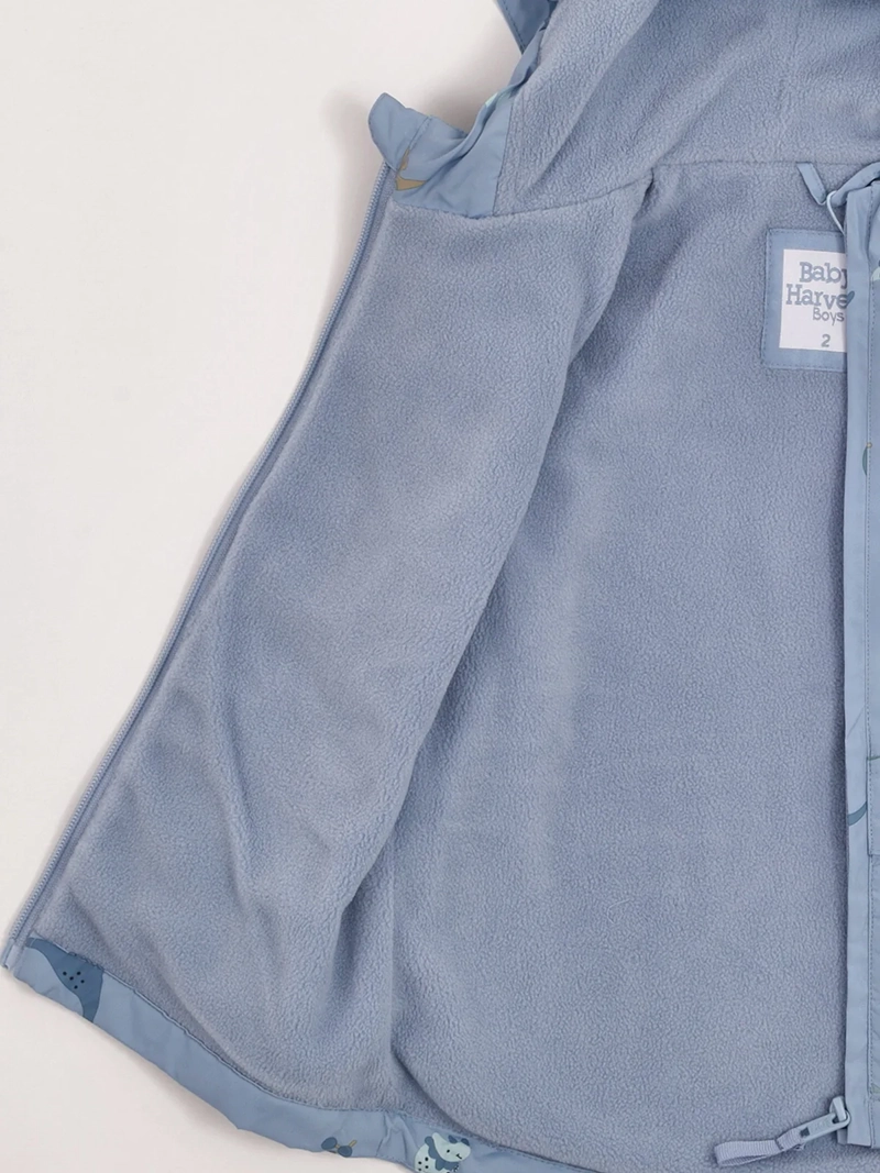 CHAQUETA NIÑO BABY HARVEST ESTAMPADA CAPUCHA - 5
