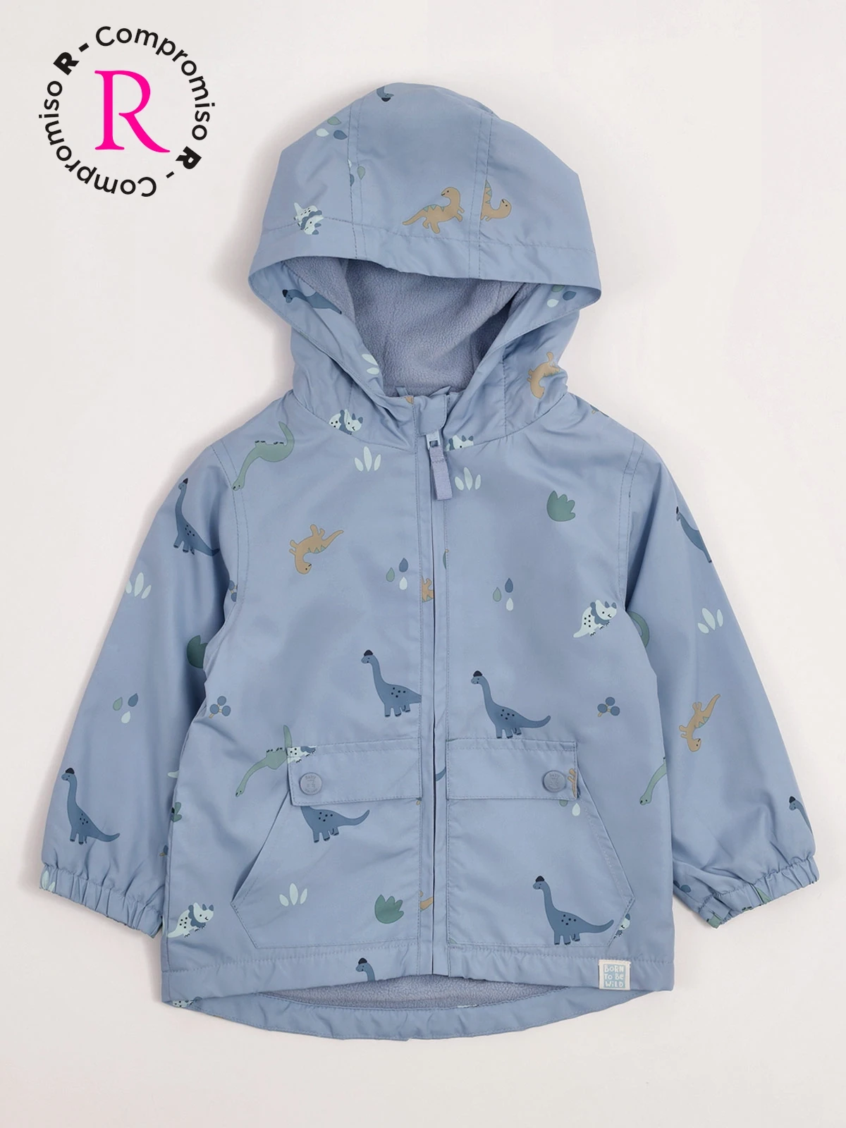 CHAQUETA NIÑO BABY HARVEST ESTAMPADA CAPUCHA - 3