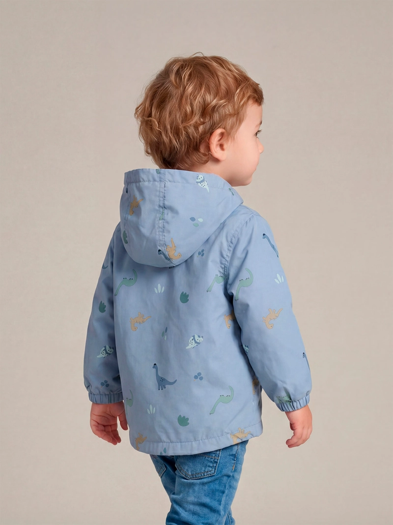 CHAQUETA NIÑO BABY HARVEST ESTAMPADA CAPUCHA - 2