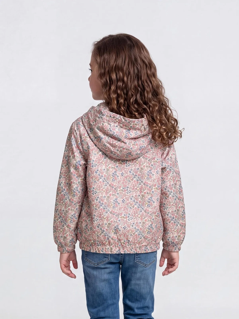 CHAQUETA NIÑA HARVEST ALGODÓN CORTAVIENTO POLAR - 2