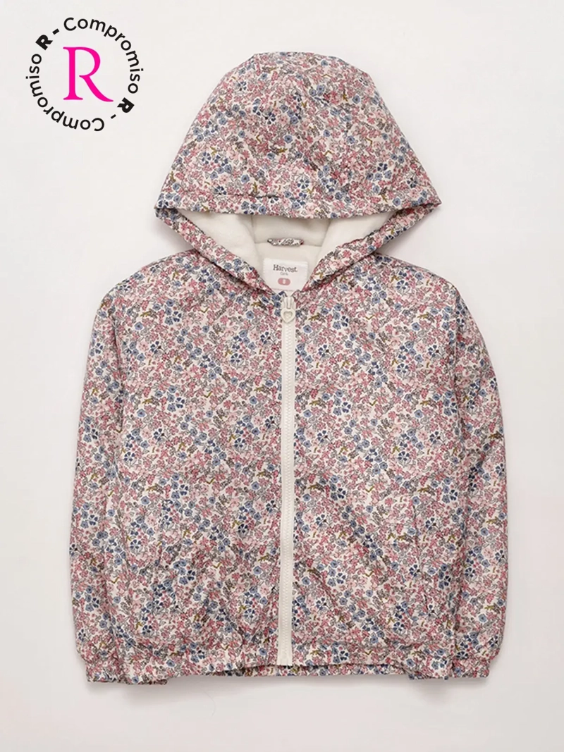 CHAQUETA NIÑA HARVEST ALGODÓN CORTAVIENTO POLAR - 3