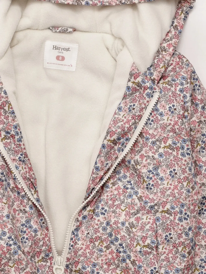 CHAQUETA NIÑA HARVEST ALGODÓN CORTAVIENTO POLAR - 6