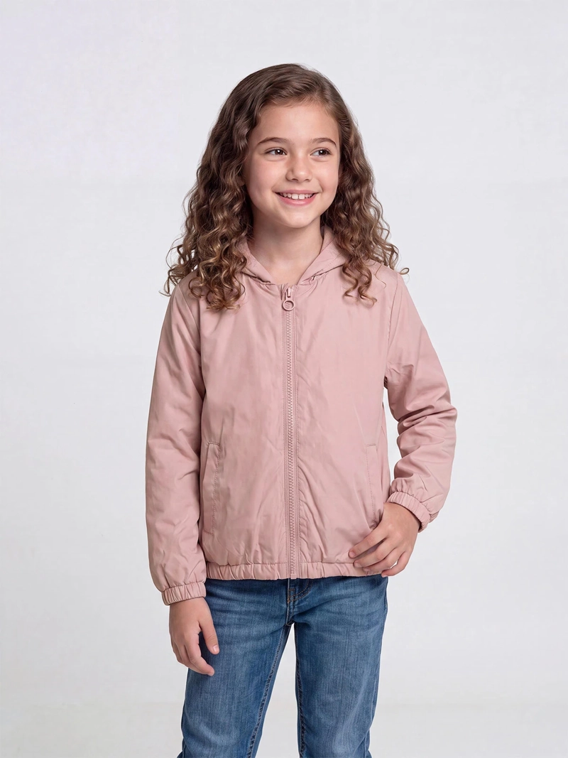 CHAQUETA NIÑA HARVEST ALGODÓN CORTAVIENTO POLAR - 1
