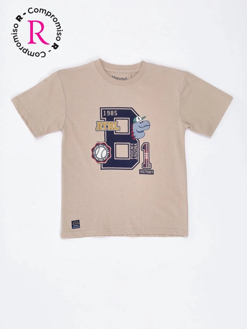 POLERA MANGA CORTA NIÑO HARVEST - 3