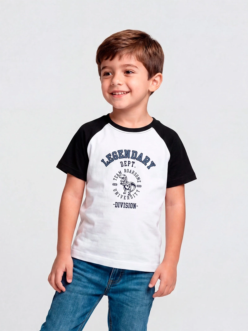POLERA MANGA CORTA NIÑO HARVEST