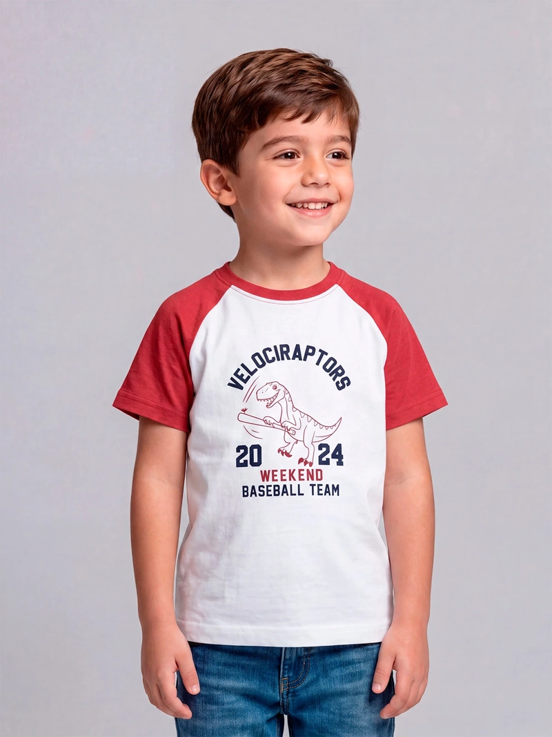 POLERA MANGA CORTA NIÑO HARVEST