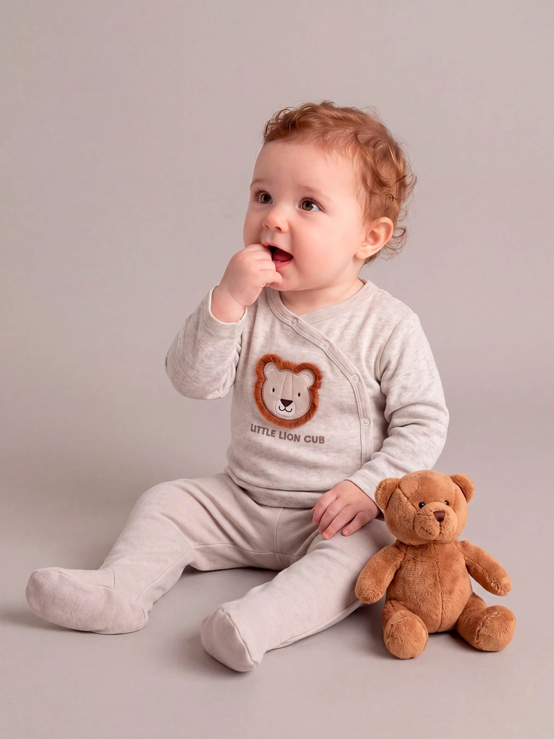OSITO UNISEX BABY HARVEST ALGODÓN