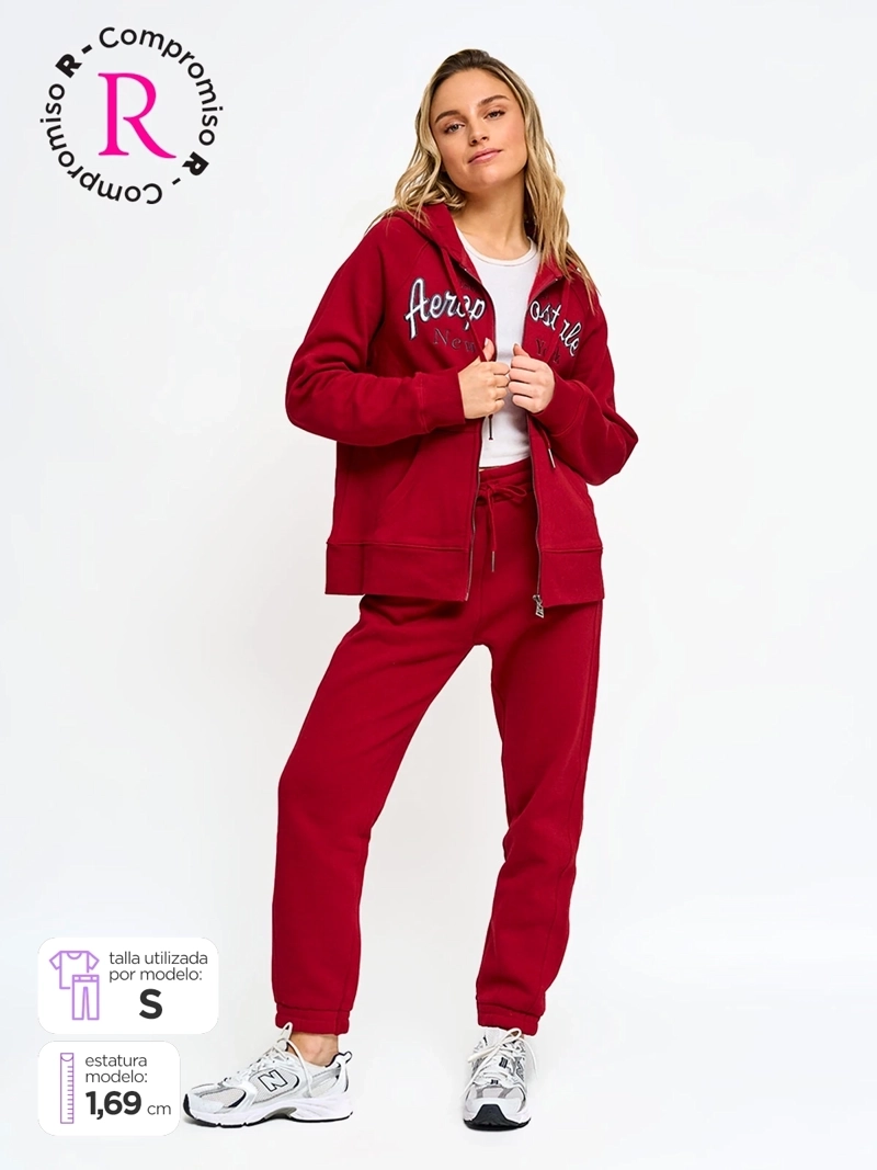 PANTALÓN MUJER AEROPOSTALE ALGODÓN  - 1