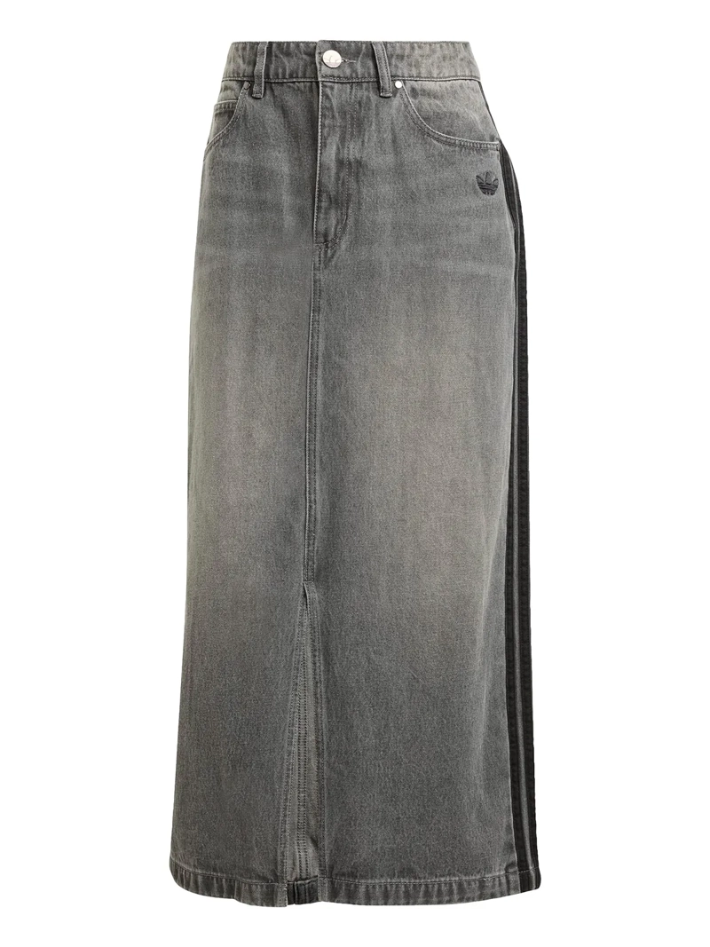 FALDA MUJER ADIDAS ALGODÓN LÁPIZ TEJIDO DENIM - 6