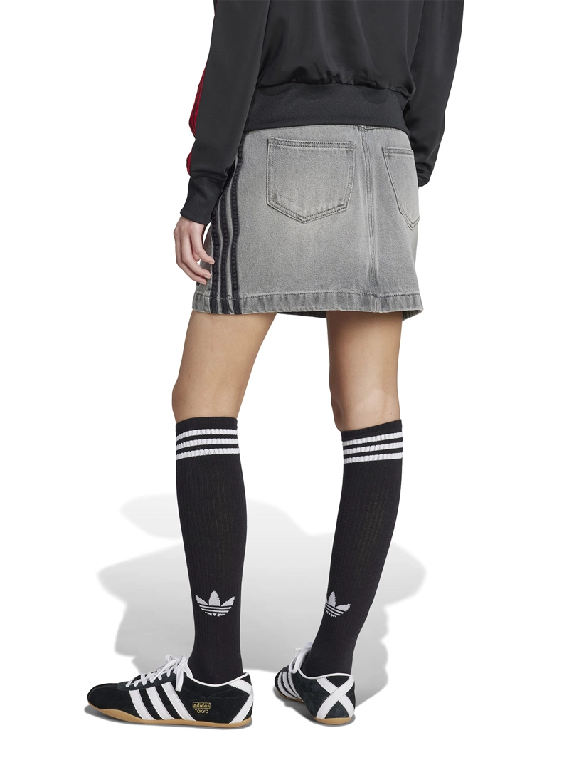 FALDA MUJER ADIDAS ALGODÓN CORTA DENIM - 2