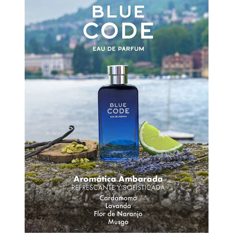 PERFUME HOMBRE EL GANSO BLUE CODE EDP 100ML - 3