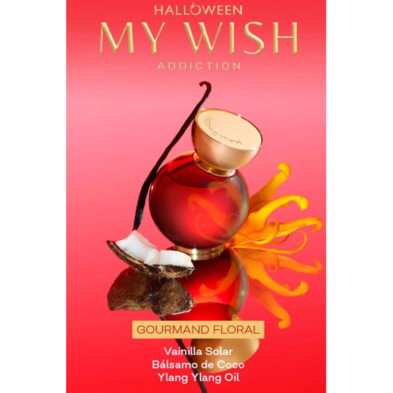 PERFUME MUJER HALLOWEEN MY WISH ADDICTION EDP 50ML EDICIÓN LIMITADA - 3