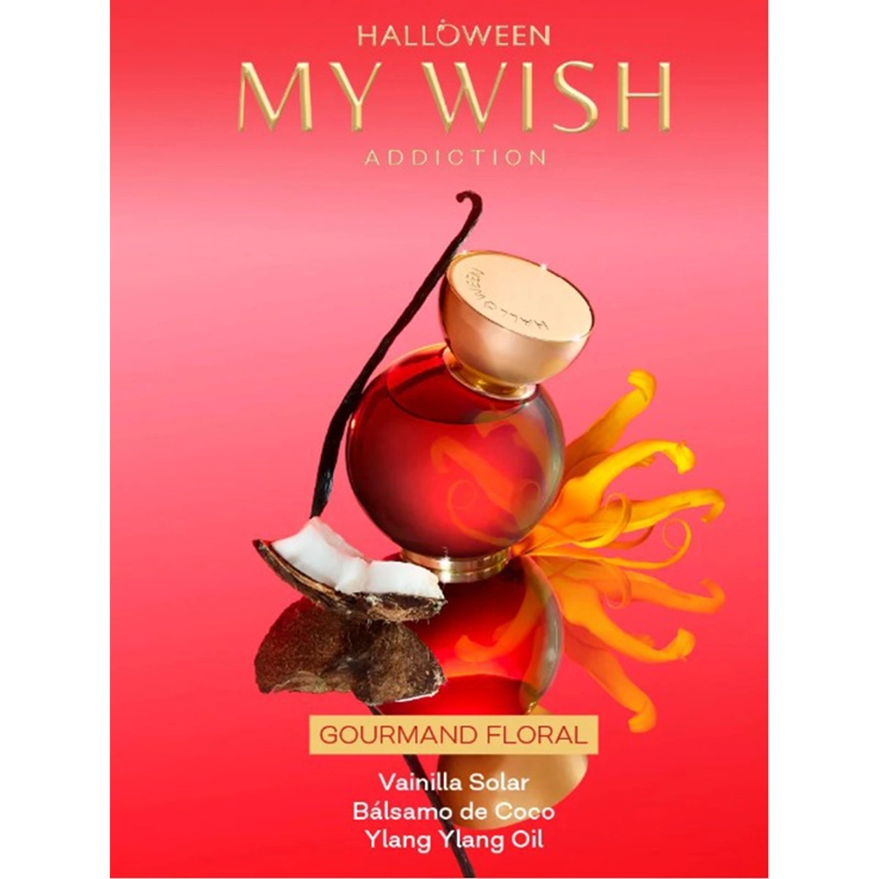 PERFUME MUJER HALLOWEEN MY WISH ADDICTION EDP 100ML EDICIÓN LIMITADA - 3